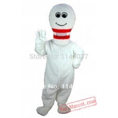 Bowling Pin Mascot Costume