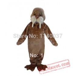 Deluxe Light Brown Walrush Mascot Costume