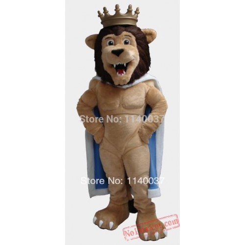 King Lion Mascot Costume