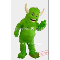 Green Monster Mascot Costume