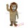 Plush Lion Mascot Costume