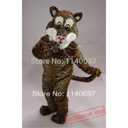 Cougar Leopard Plush Jaguar Mascot Costume