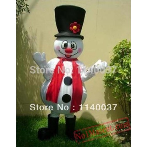 Christmas Snowman Mascot Costume