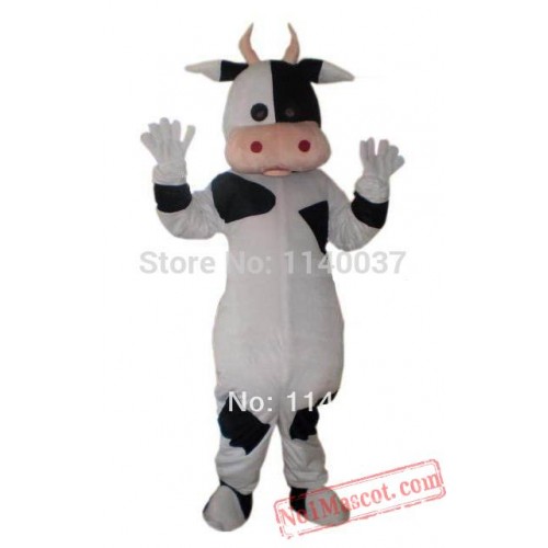 Dairy Milk Cow Mascot Costume