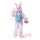 Pink Easter Bunny Rabbit Mascot Costume