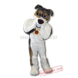 Custom Grey Dog Skeeter Mascot Costume