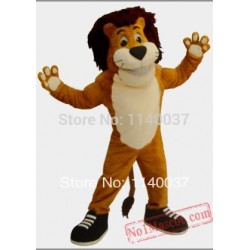 Plush Lion Mascot Costume