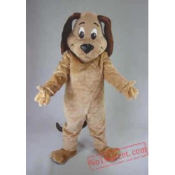 Tan Dog Mascot Costume