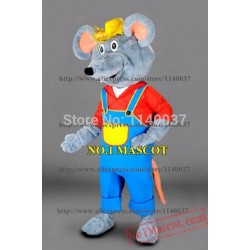 Custom Mascot Farmer Mouse Mascot Costume