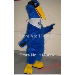 Blue Heron Mascot Costume