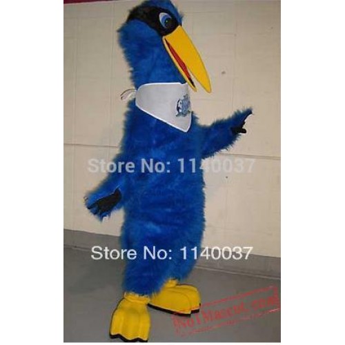 Blue Heron Mascot Costume