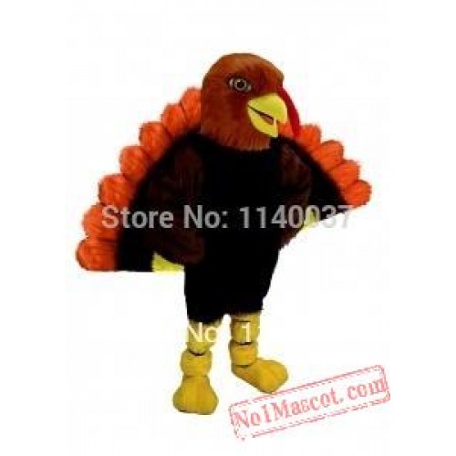 Mascot Thanksgiving Turkey Mascot Costume