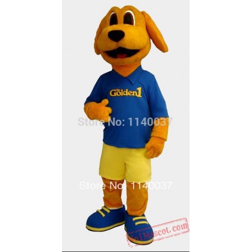 Goldie Dog Mascot Costume