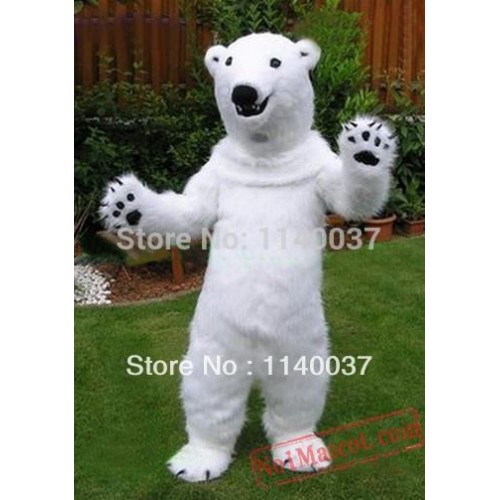 Polar Bear Mascot Costume