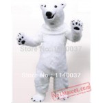 Polar Bear Mascot Costume