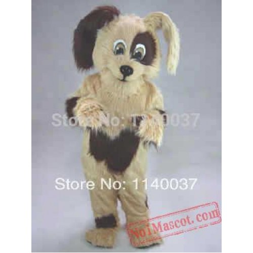 Long Hair Cookie Dog Mascot Costume
