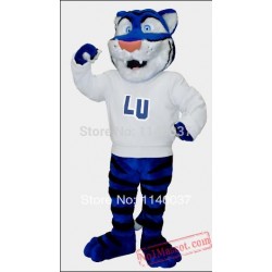 Blue Head Tiger Mascot Costume