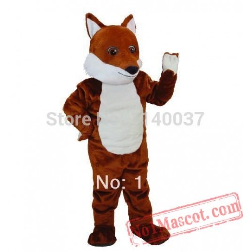 Red Fox Mascot Costume