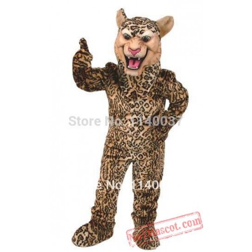 Leopard Cougar Panther Mascot Costume