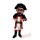 Captain Blythe Pirate Mascot Costume