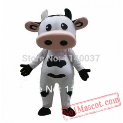 Milk Cow Dairy Mascot Costume