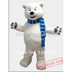 Polar Bear Mascot Costume