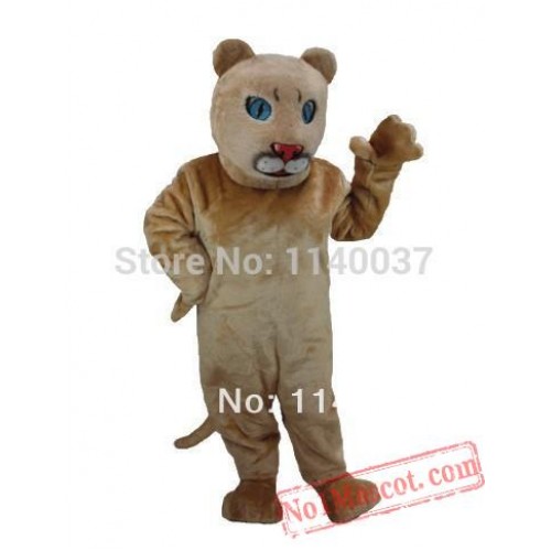 Leopard Panther Cat Cougar Cub Mascot Costume