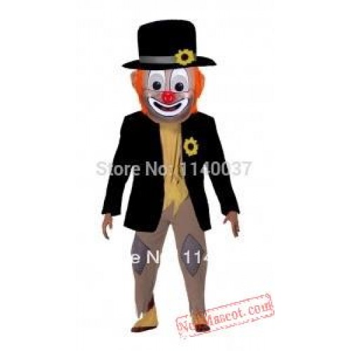 Mascot Hobo Clown Mascot Costume