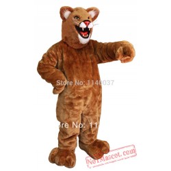 Cool Leopard Panther Cat Cougar Mascot Costume