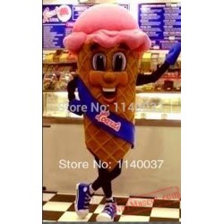 Cute Icecream Mascot Costume