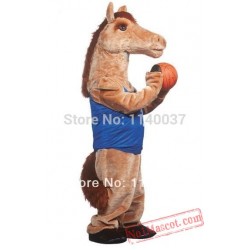 Mustang Horse Mascot Costume