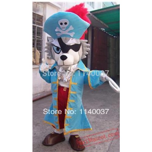 Pirate Captain Mascot Costume