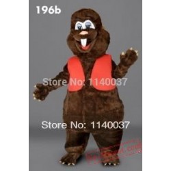 Plush Nutria Beaver Mascot Costume