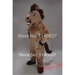 Friendly Horse Stallion Mascot Costume