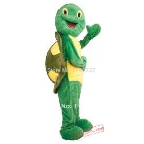 Friendly Turtle Mascot Costume