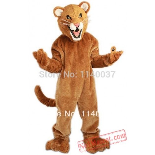 Leopard Panther Cat Cougar Mascot Costume