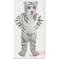 White Tiger Mascot Costume