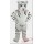 White Tiger Mascot Costume