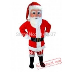 Santa Claus Mascot Christmas Holiday Costume