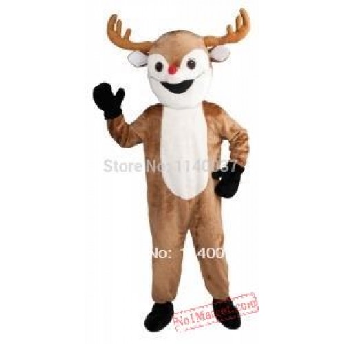 Rudolph The Red Nosed Reindeer Mascot Costume