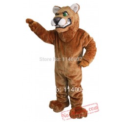 Carnival Costume Fancy Costume Fierce Leopard Panther Cougar Mascot Costume