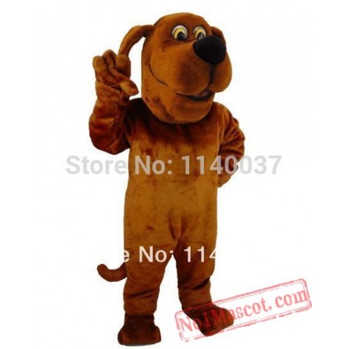 Bloodhound Dog Mascot Costume