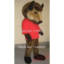 Bud The Buffalo Mascot Costume