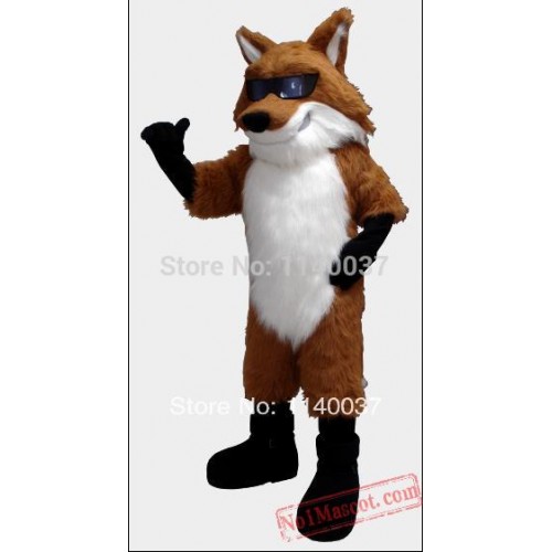 Mascot Plush Fox Mascot Costume
