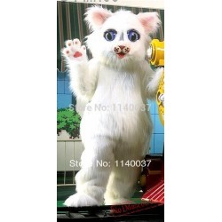 Snowball Kitty Cat Mascot Costume