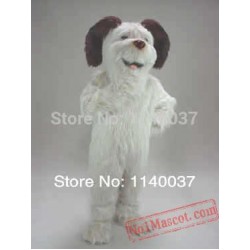 Long Hair Plush Material Shaggy Dog Mascot Costume