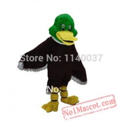 Green Head Mallard Mascot Costume