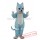 Blue Cat Mascot Costume