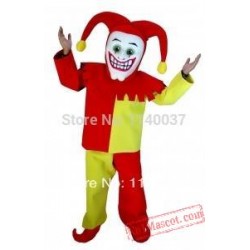 Mascot Joker Court Jester Clown Mascot Costume