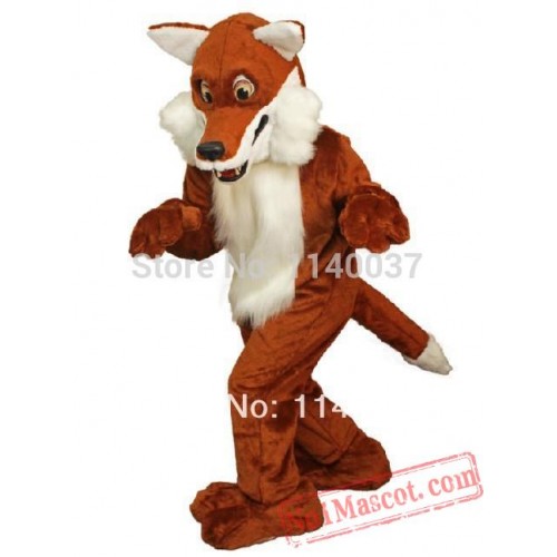 Red Fox Mascot Costume